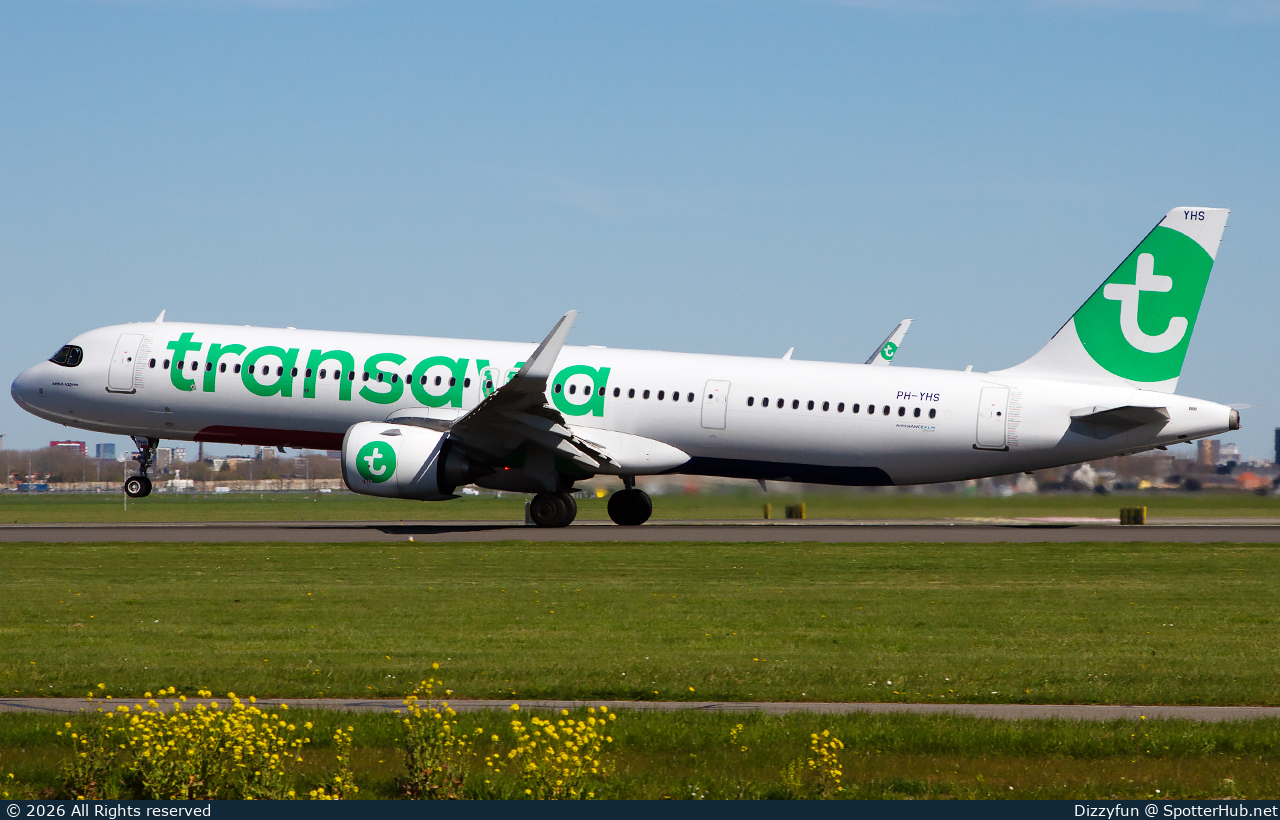 Photo of PH-YHS - Airbus A321-251NX operated by Transavia