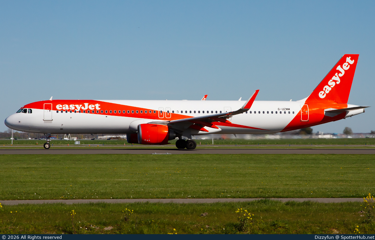 Photo of G-UZMM - Airbus A321-251NX operated by easyJet