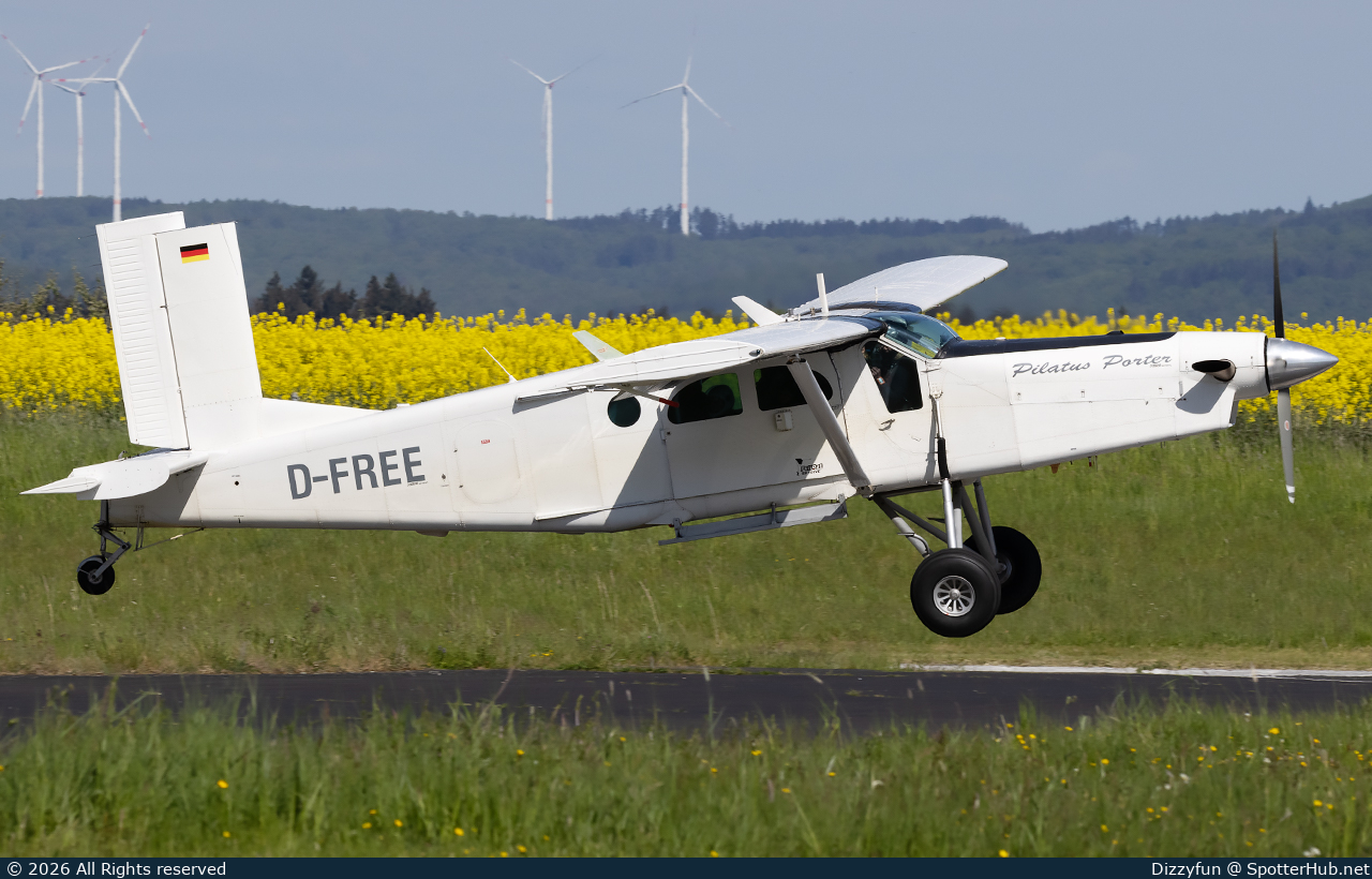 Photo of D-FREE - Pilatus PC-6/B2-H2 Turbo Porter operated by Pullout Skydive