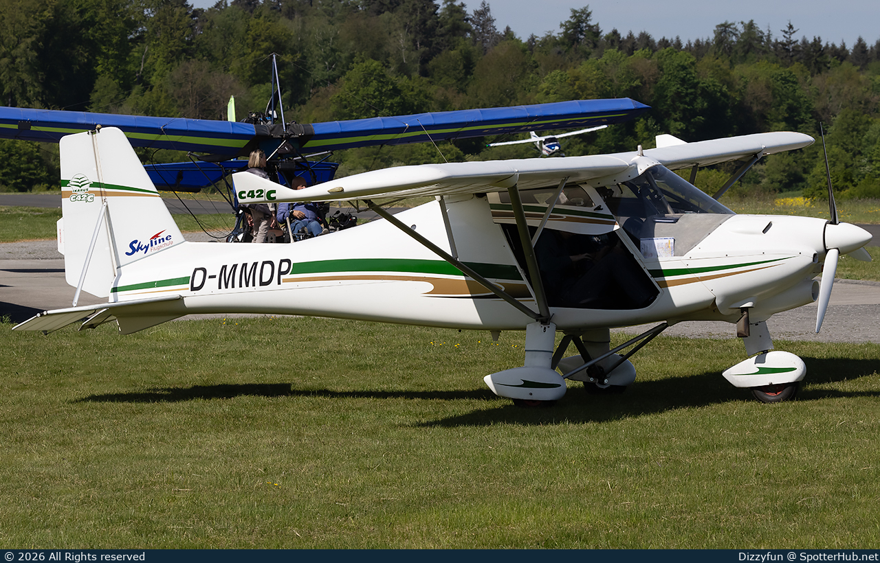 Photo of D-MMDP - Comco Ikarus C42 C operated by Skyline Flugschule