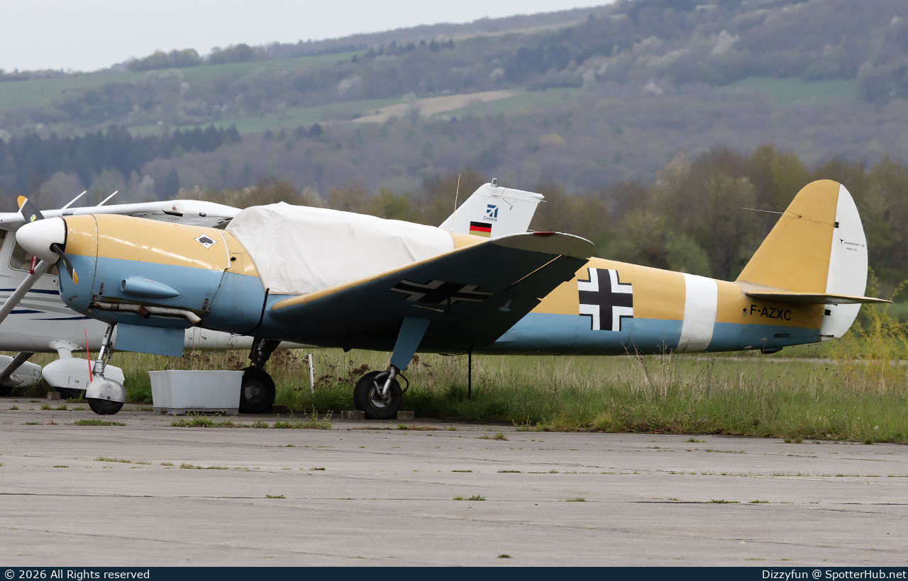 Photo of F-AZXC - Nord 1101 Noralpha [Messerschmitt Bf 108]