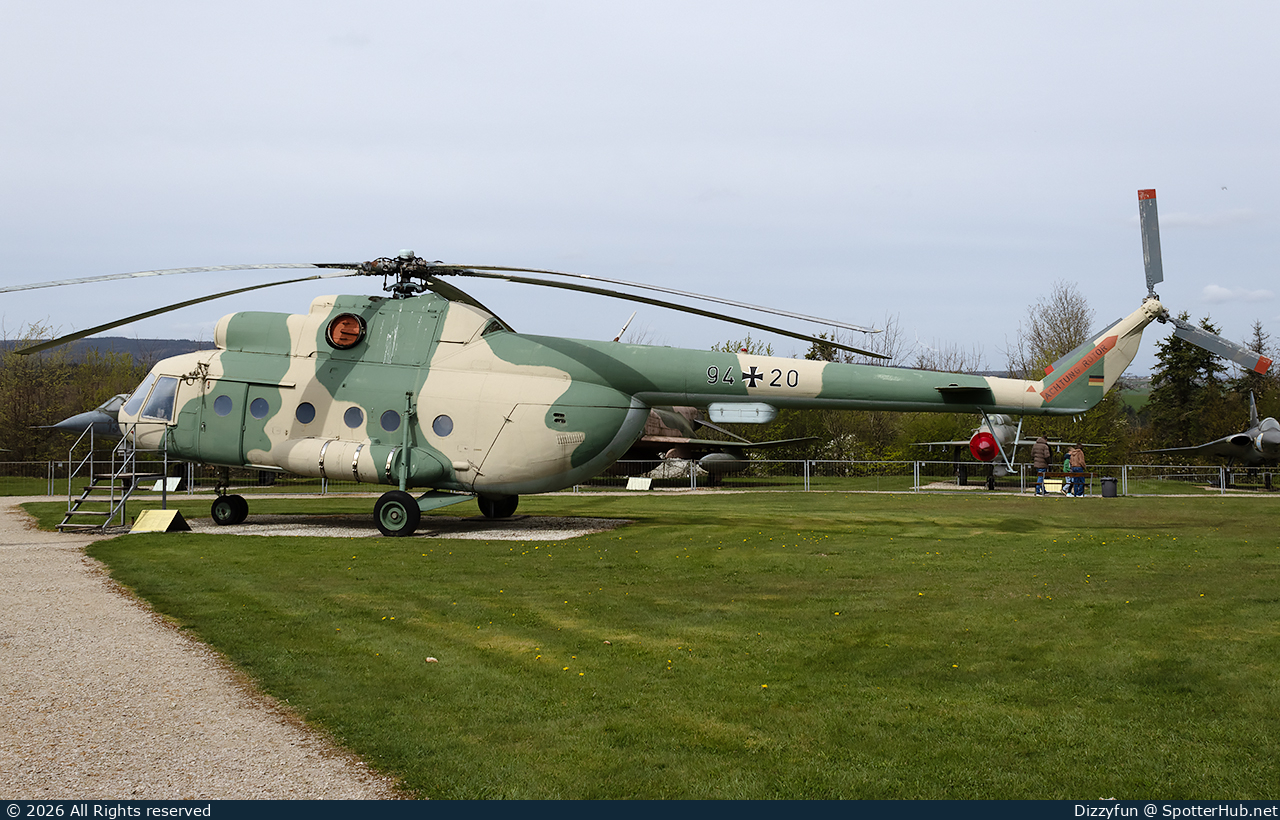 Photo of 94+20 - Mil Mi-8T operated by German Air Force