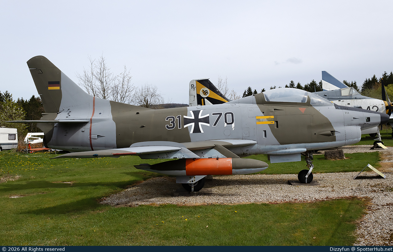 Photo of 31+70 - Fiat G.91R/3 operated by German Air Force