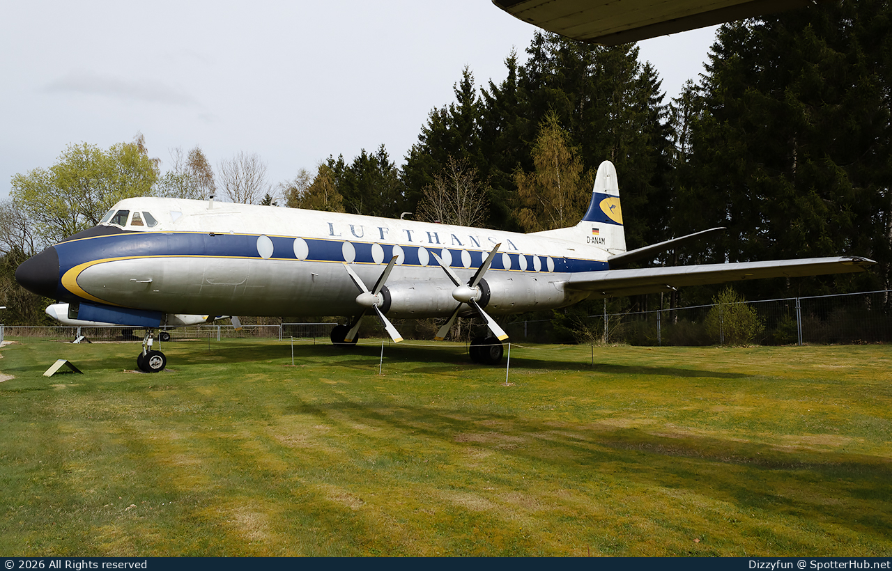 Photo of D-ANAM - Vickers Viscount 814 operated by Lufthansa
