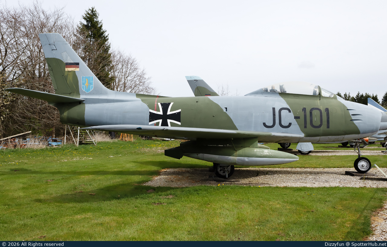 Photo of JC+101 - Canadair CL-13B Sabre Mk.6 [North American F-86] operated by German Air Force