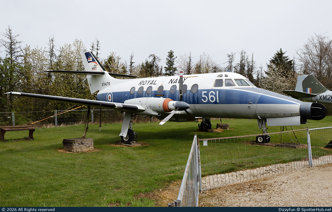 Photo of XX476 - British Aerospace Jetstream T.2 operated by Royal Navy