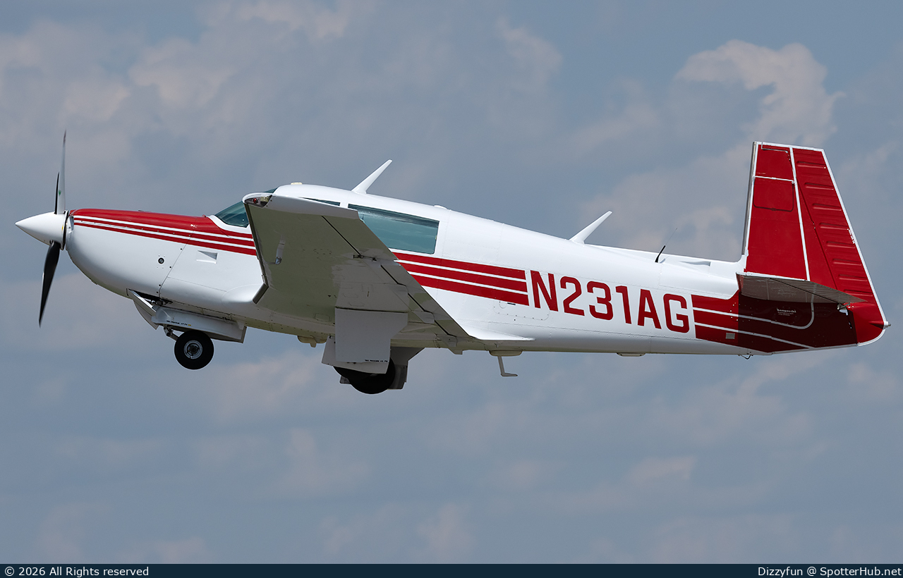 Photo of N231AG - Mooney M20K 231 operated by Private