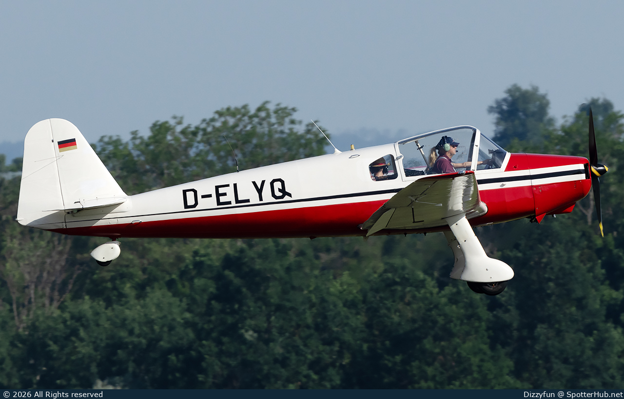 Photo of D-ELYQ - Klemm Kl 107 C operated by Private