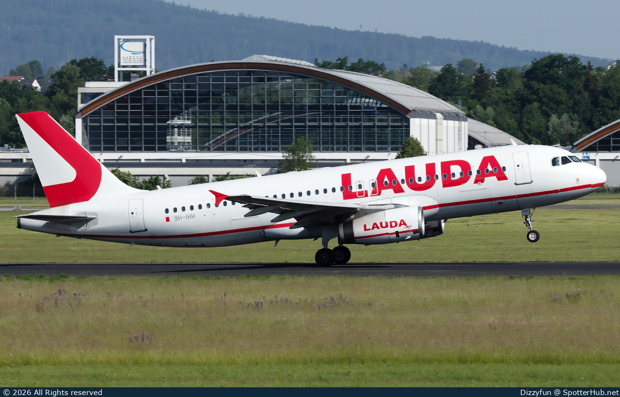 Photo of 9H-IHH - Airbus A320-232 operated by Lauda Europe