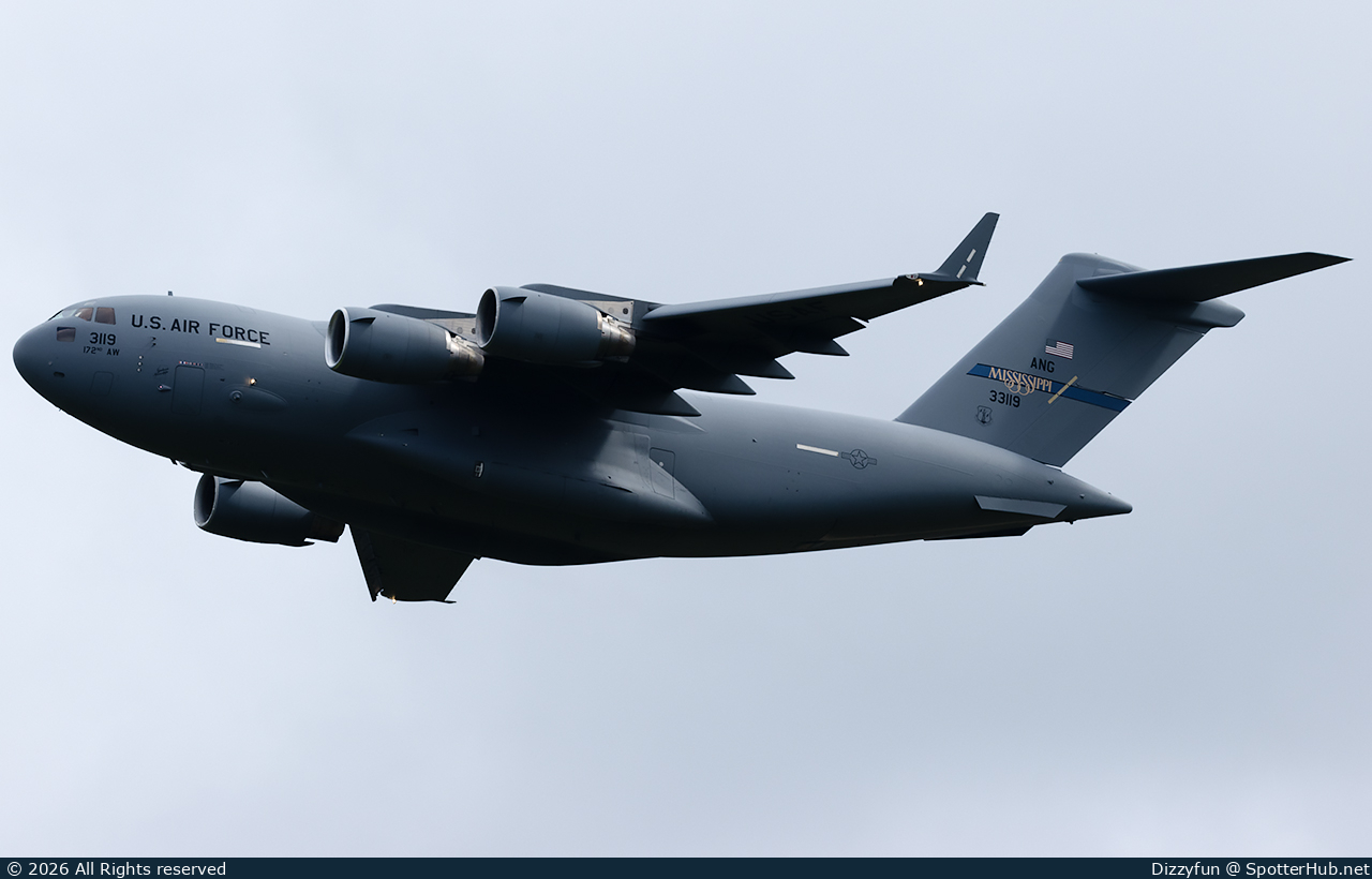 Photo of 03-3119 - Boeing C-17A Globemaster III operated by US Air Force