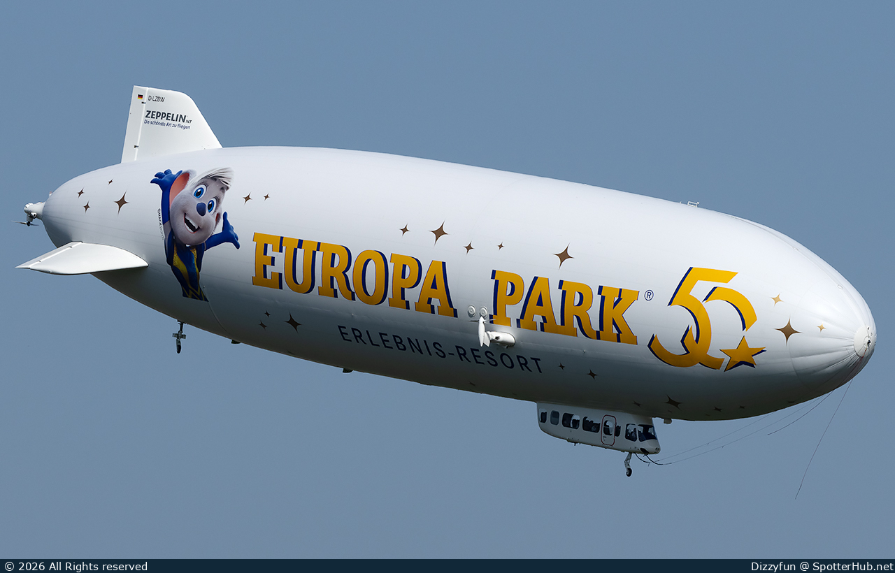 Photo of D-LZBW - Zeppelin NT operated by Deutsche Zeppelin-Reederei