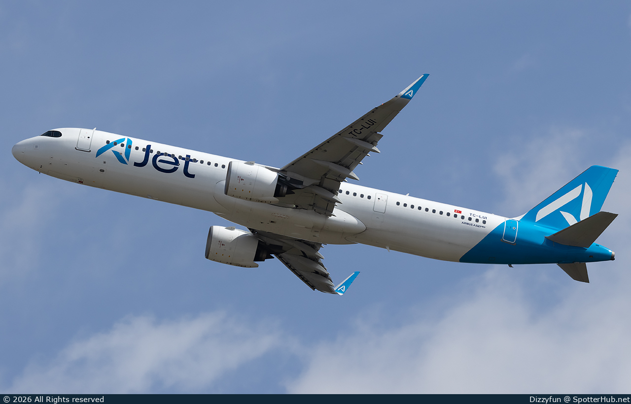 Photo of TC-LUI - Airbus A321-271NX operated by AJet