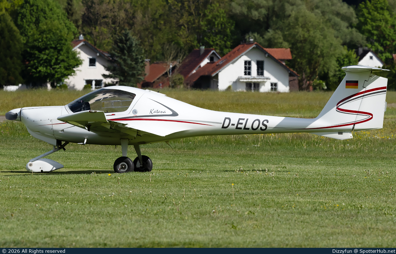 Photo of D-ELOS - Diamond DA20-A1 Katana operated by Luftsportverein Kaufbeuren