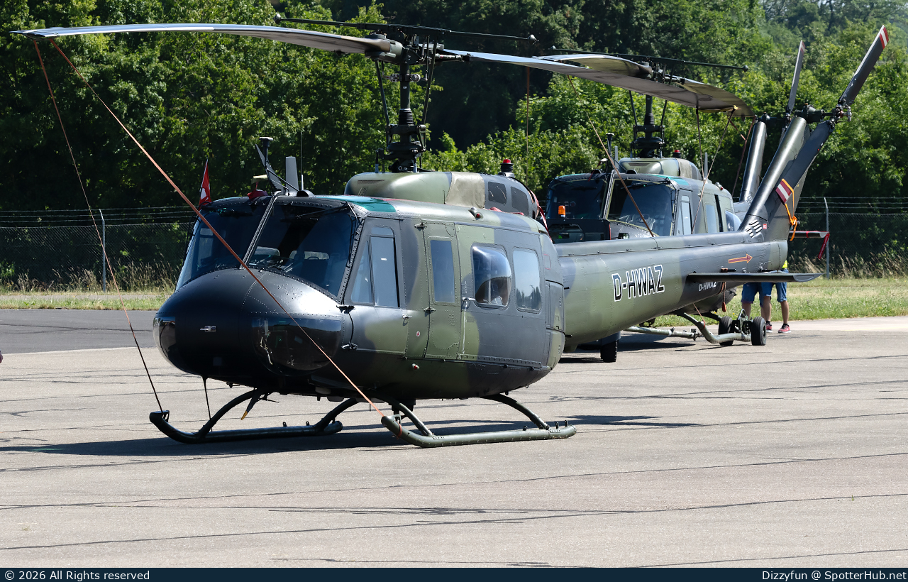 Photo of D-HWAZ - Bell UH-1D Iroquois operated by Private