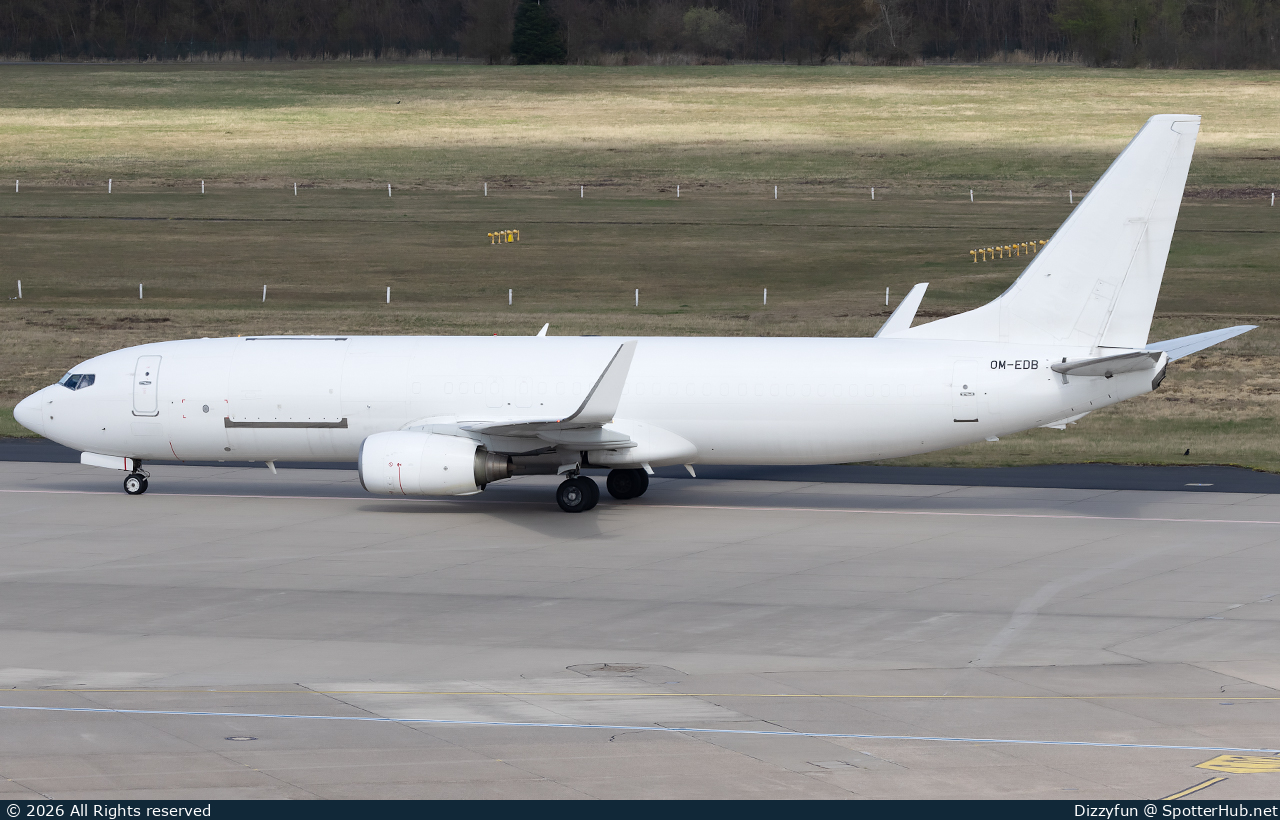 Photo of OM-EDB - Boeing 737-8AS(BCF) operated by AirExplore