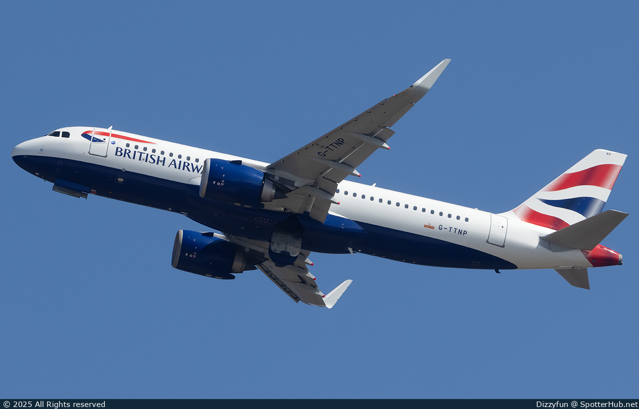 Photo of G-TTNP - Airbus A320-251N operated by British Airways