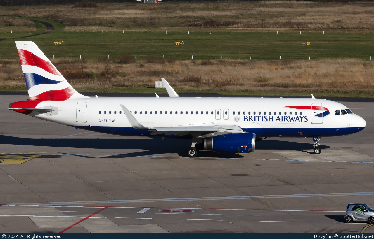 Photo of G-EUYW - Airbus A320-232 operated by British Airways
