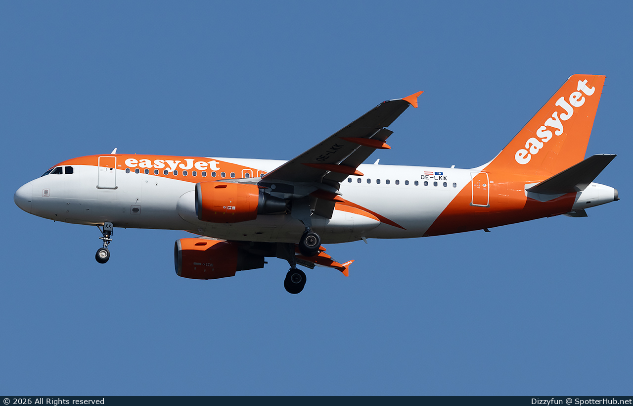 Photo of OE-LKK - Airbus A319-111 operated by easyJet Europe