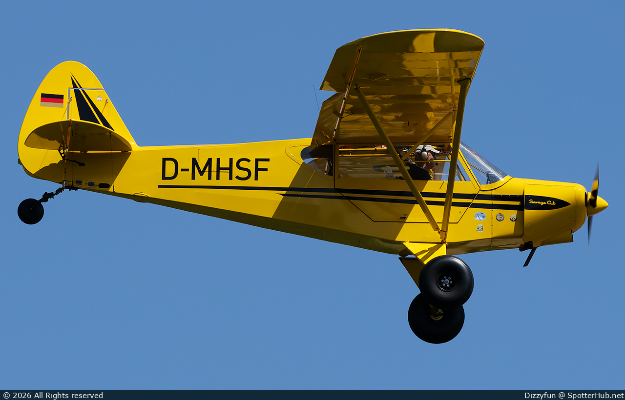 Photo of D-MHSF - Zlin Savage Cub operated by Private