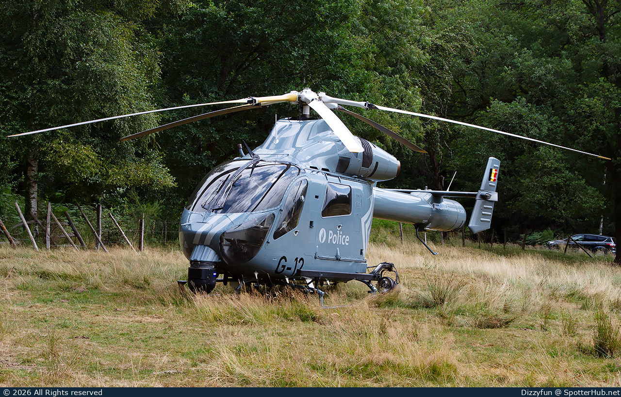 Photo of G-12 - MD Helicopters MD 902 Explorer operated by Belgian Police - Federale Politie