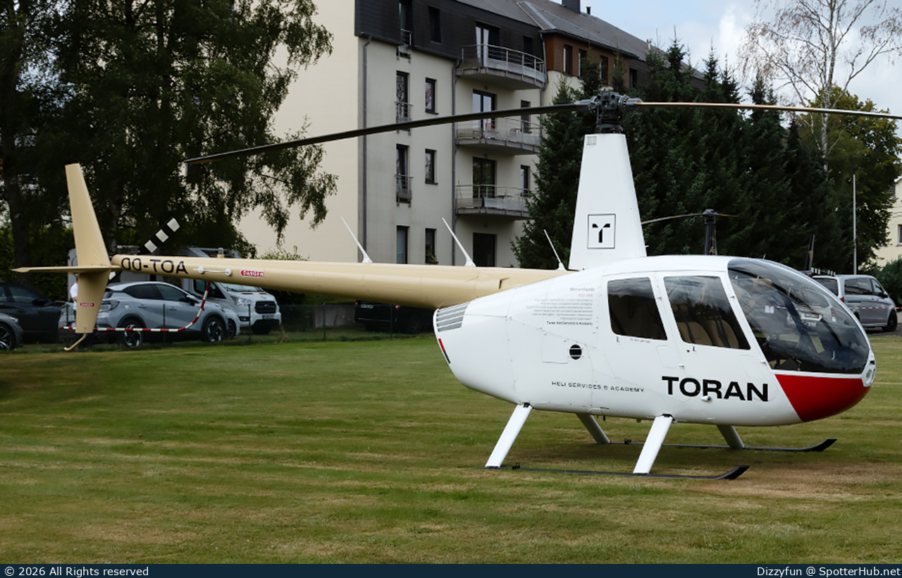 Photo of OO-TOA - Robinson R44 Raven II operated by Toran Heli Services & Academy
