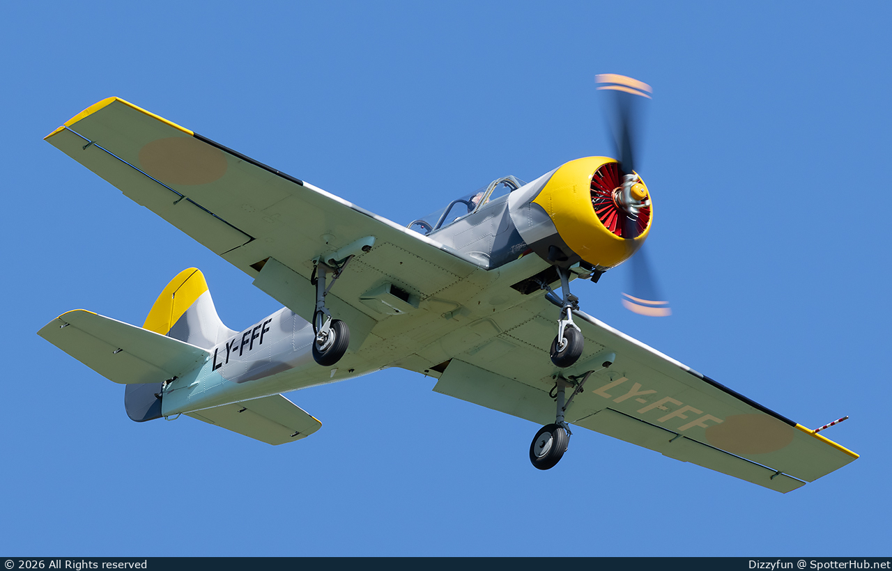 Photo of LY-FFF - Yakovlev Yak-52 operated by Private