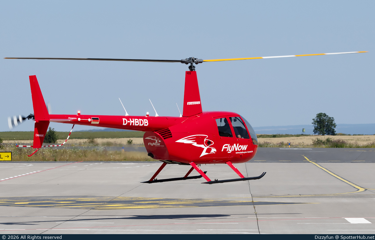 Photo of D-HBDB - Robinson R44 Raven operated by FlyNow Flugschule Kassel