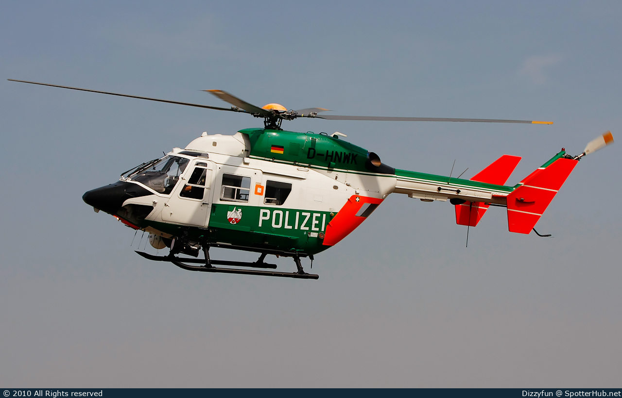 Photo of D-HNWK - MBB BK 117B-2 operated by German Police - Polizeifliegerstaffel Nordrhein-Westfalen