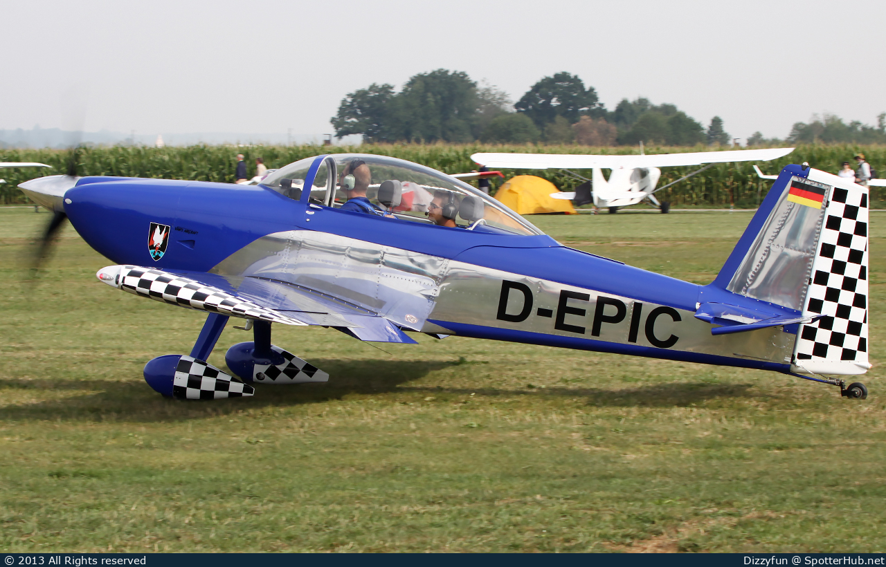 Photo of D-EPIC - Vans RV-8 operated by Private