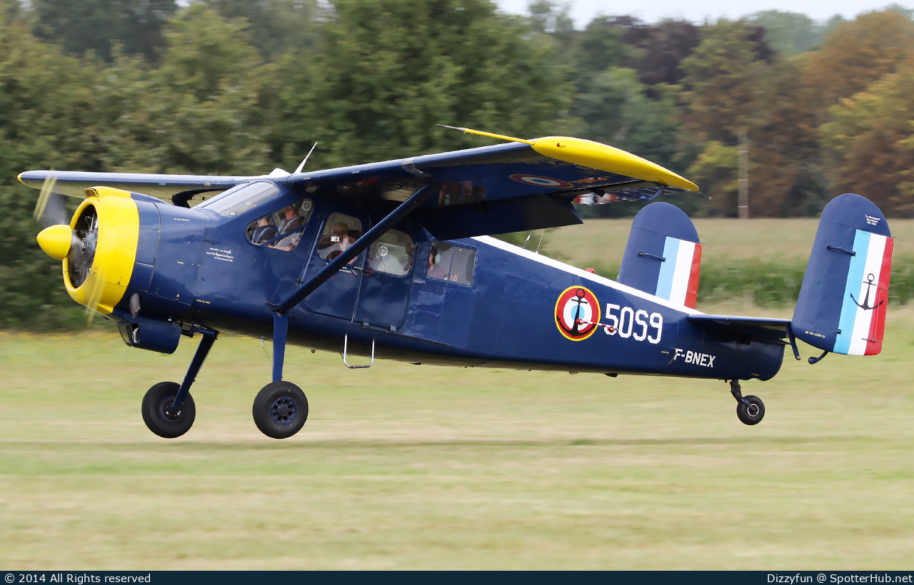 Photo of F-BNEX - Max Holste MH.1521C Broussard operated by Private