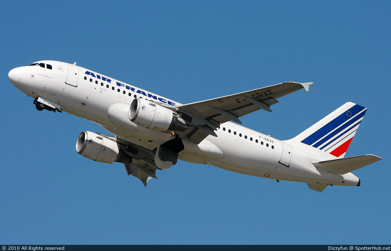 Photo of F-GRXE - Airbus A319-111 operated by Air France