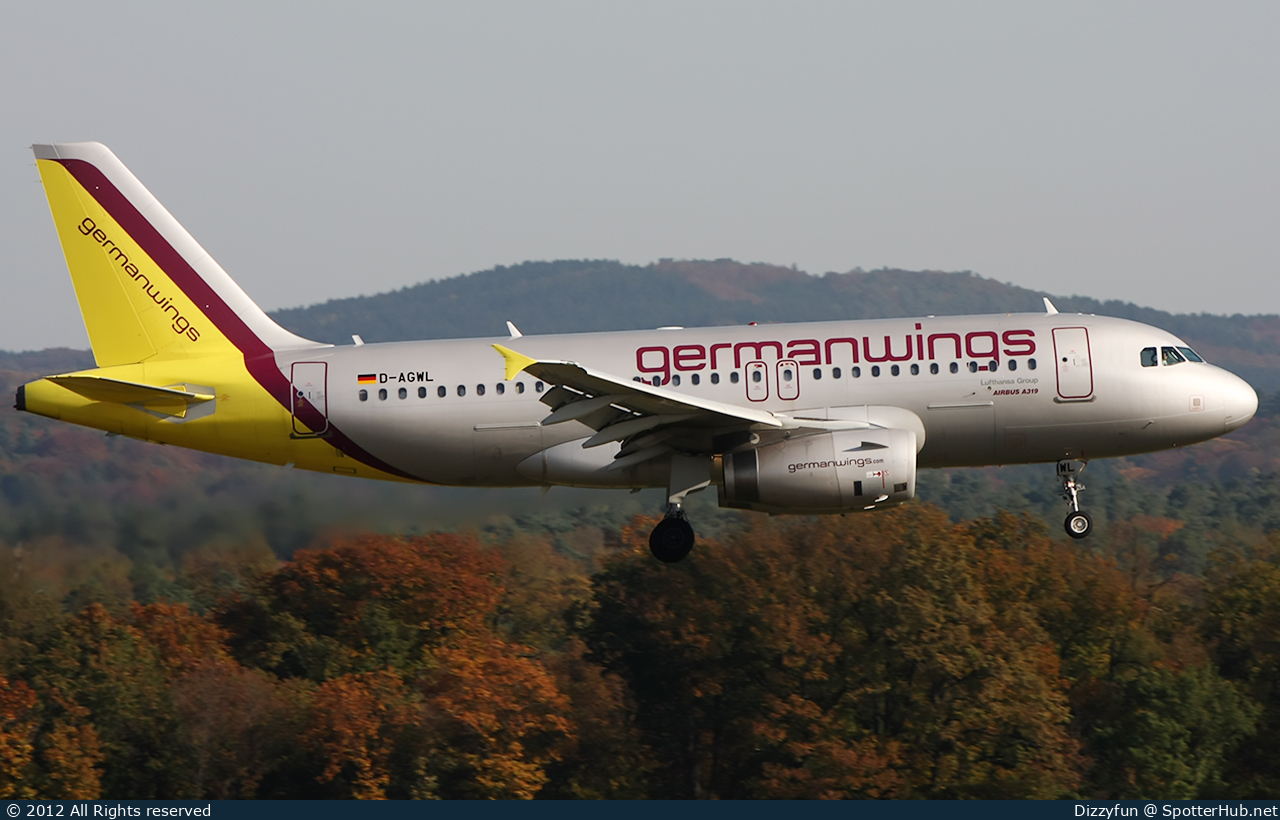 Photo of D-AGWL - Airbus A319-132 operated by Germanwings
