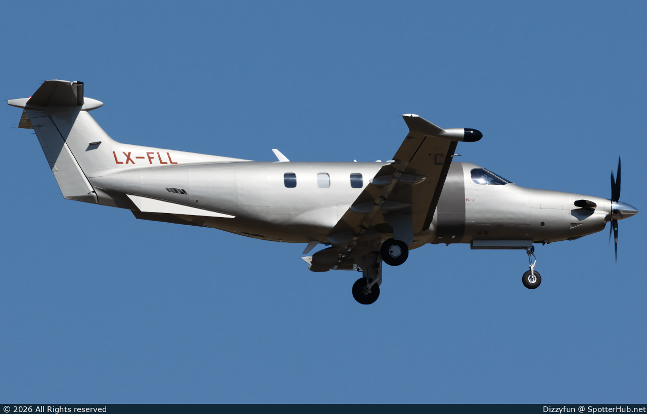 Photo of LX-FLL - Pilatus PC-12 NGX operated by Jetfly Aviation