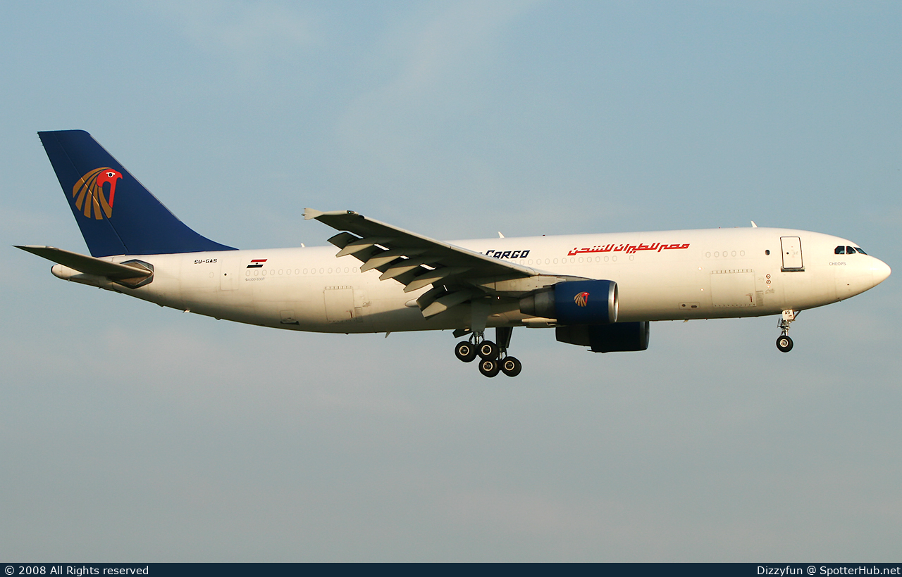 Photo of SU-GAS - Airbus A300B4-622R(F) operated by Egyptair Cargo