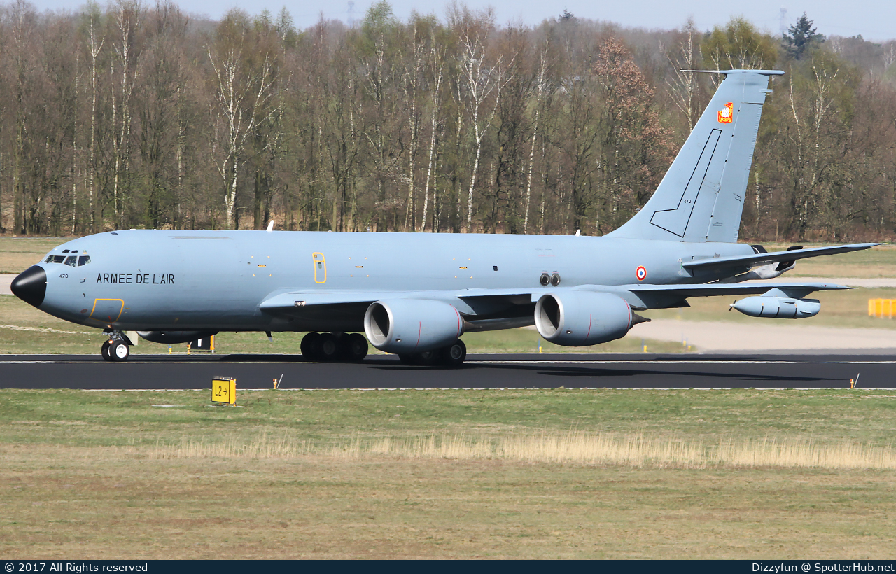 Photo of 470 - Boeing C-135FR Stratotanker operated by French Air Force