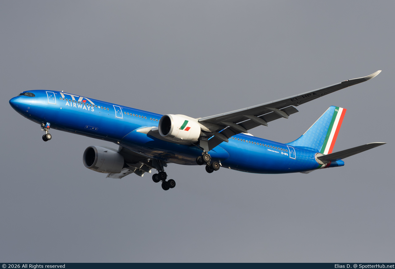 Photo of EI-HPA - Airbus A330-941 operated by ITA Airways