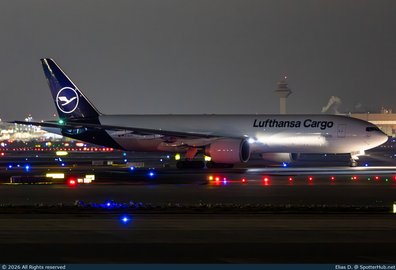 Photo of D-ALFC - Boeing 777-FBT operated by Lufthansa Cargo