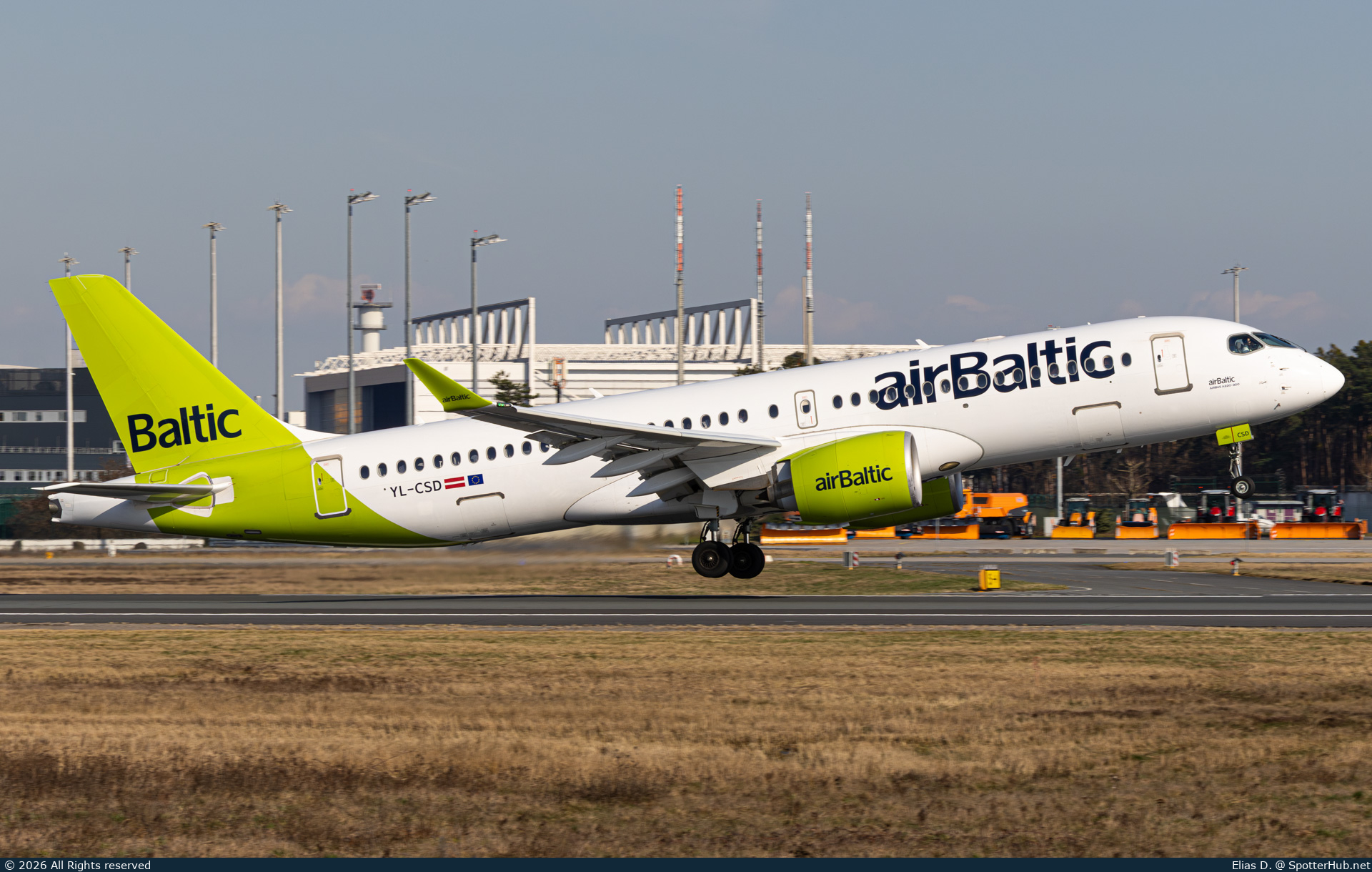 Photo of YL-CSD - Airbus A220-300 operated by airBaltic