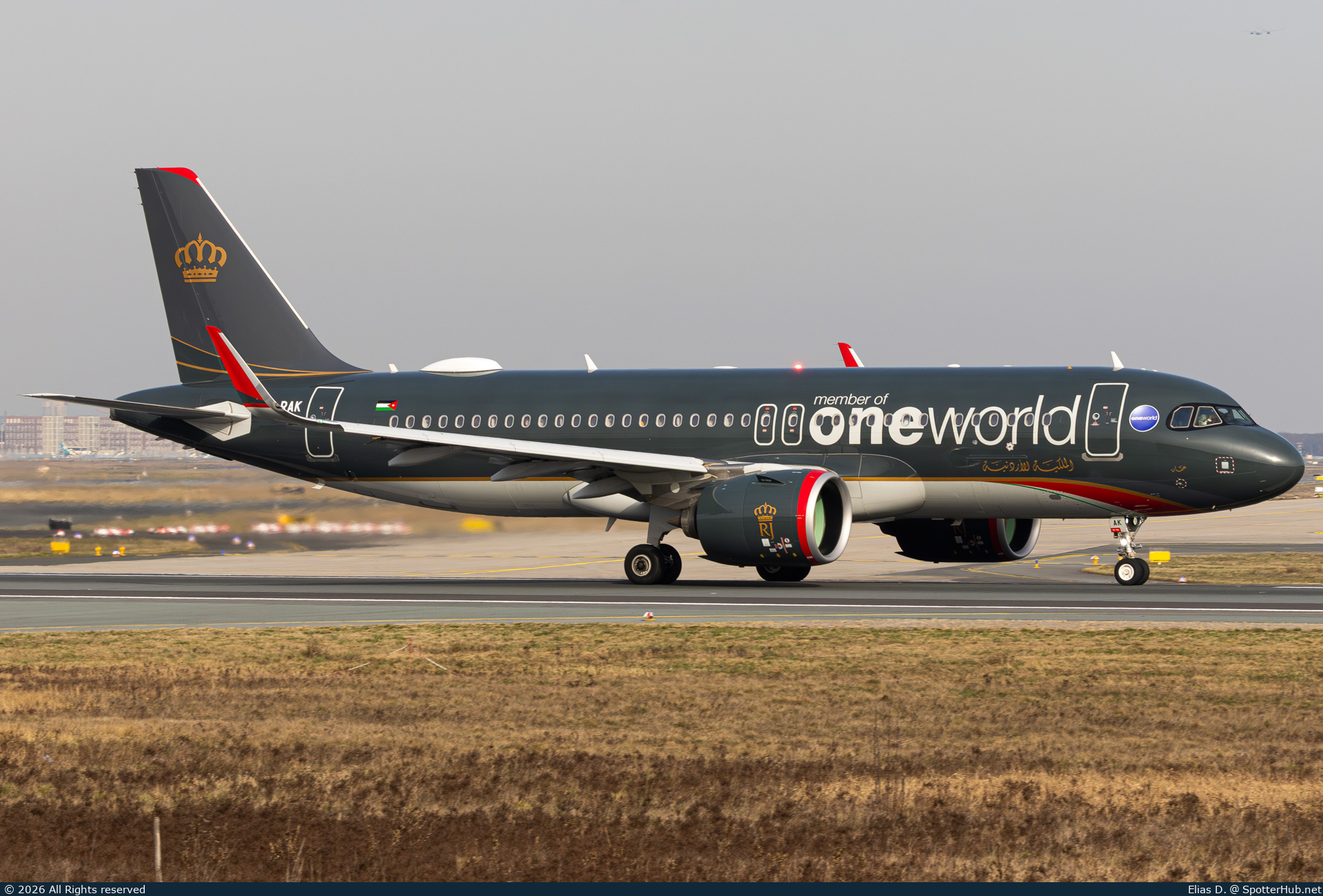 Photo of JY-RAK - Airbus A320-271N operated by Royal Jordanian Airlines