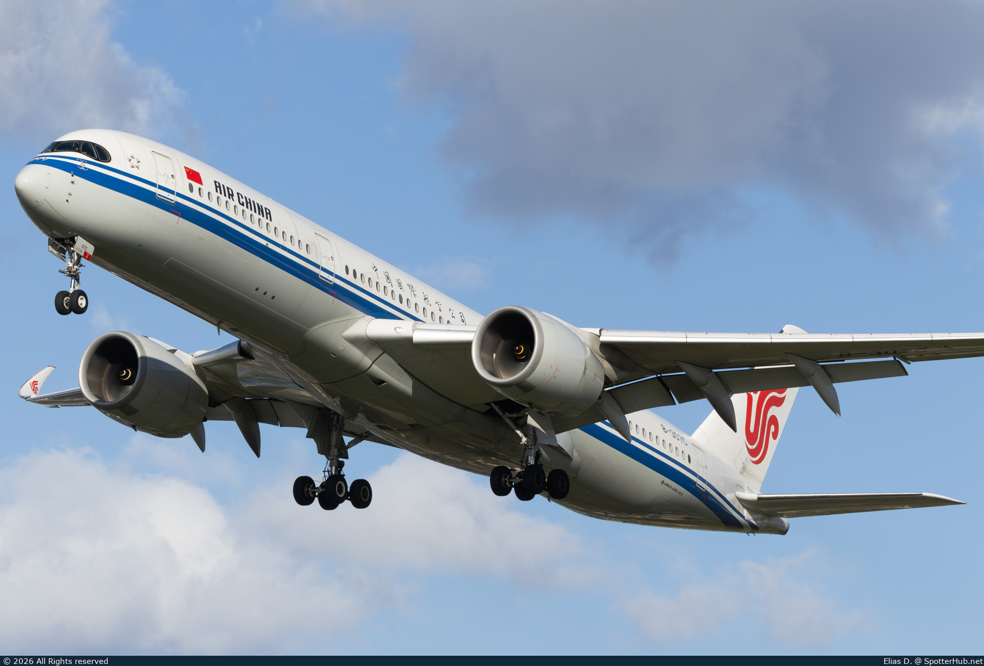 Photo of B-307C - Airbus A350-941 operated by Air China