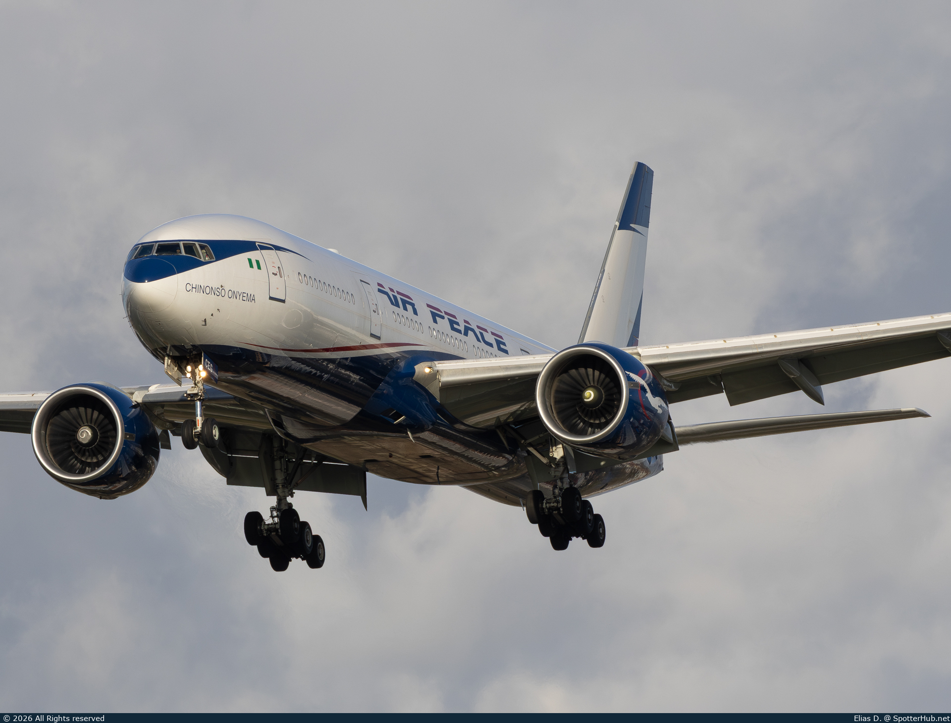 Photo of 5N-CEG - Boeing 777-246(ER) operated by Air Peace