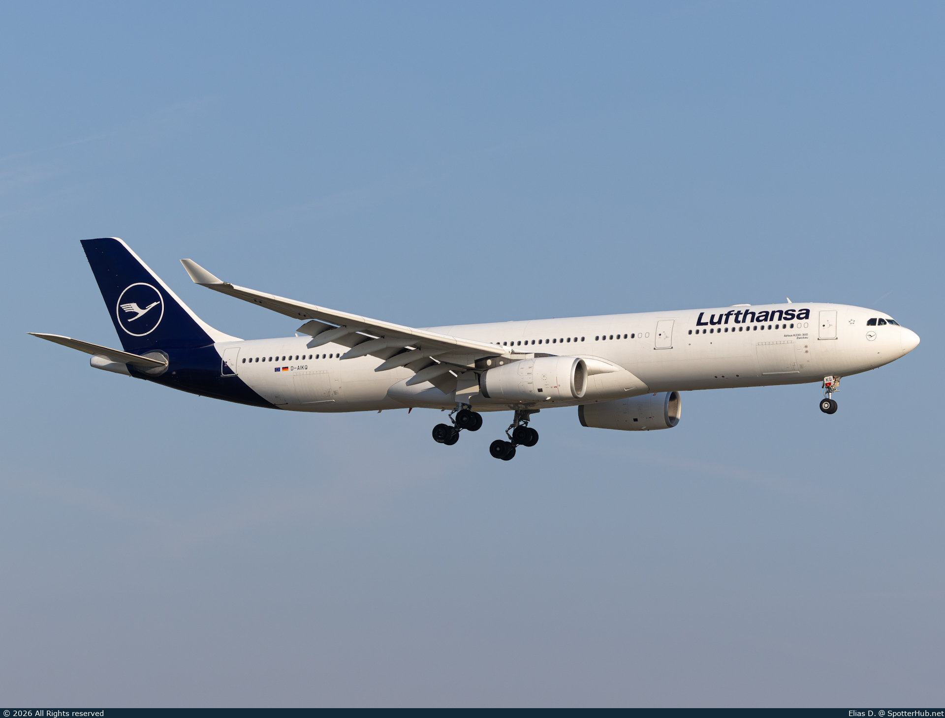Photo of D-AIKQ - Airbus A330-343 operated by Lufthansa