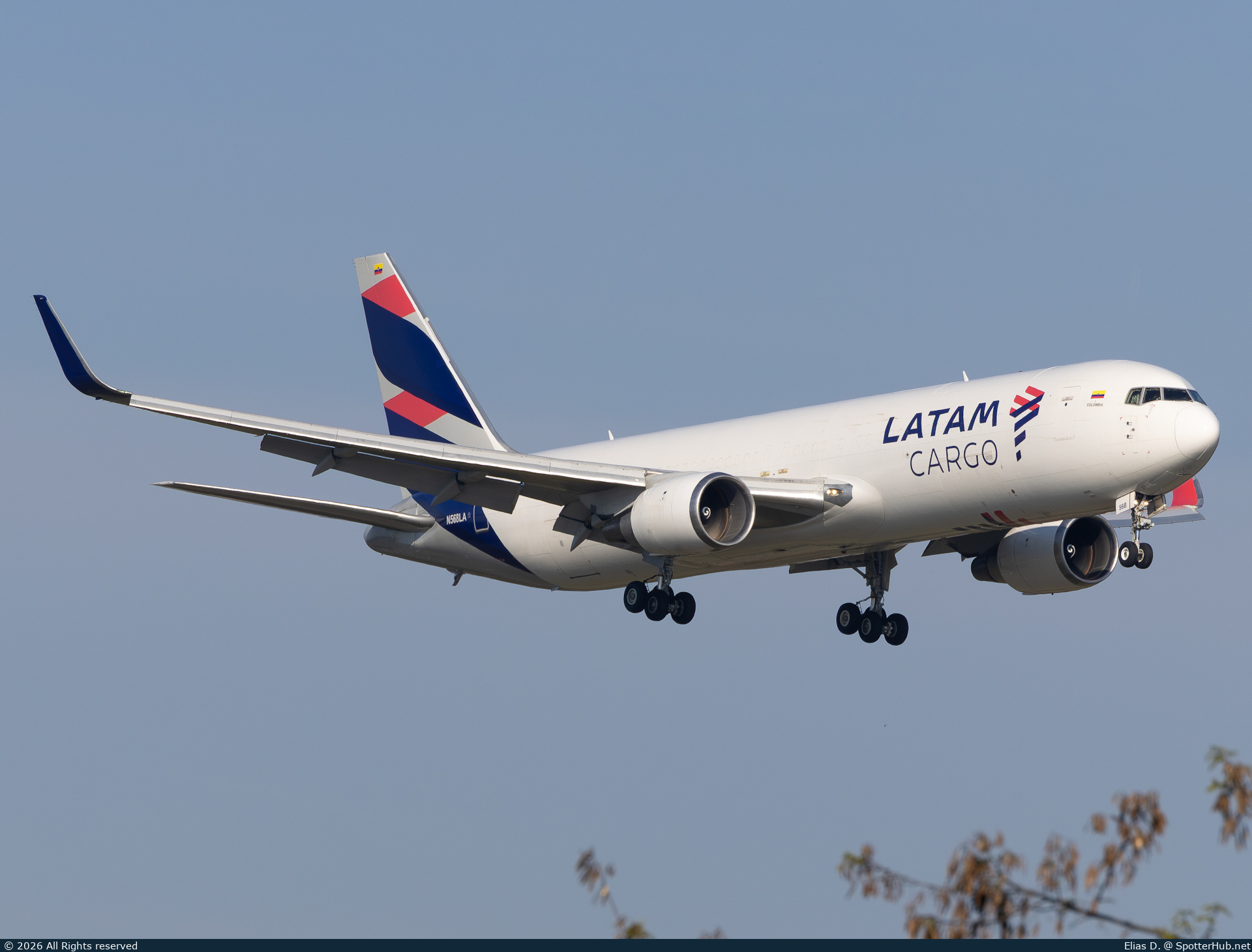 Photo of N568LA - Boeing 767-316(ER)(BCF) operated by LATAM Cargo Colombia