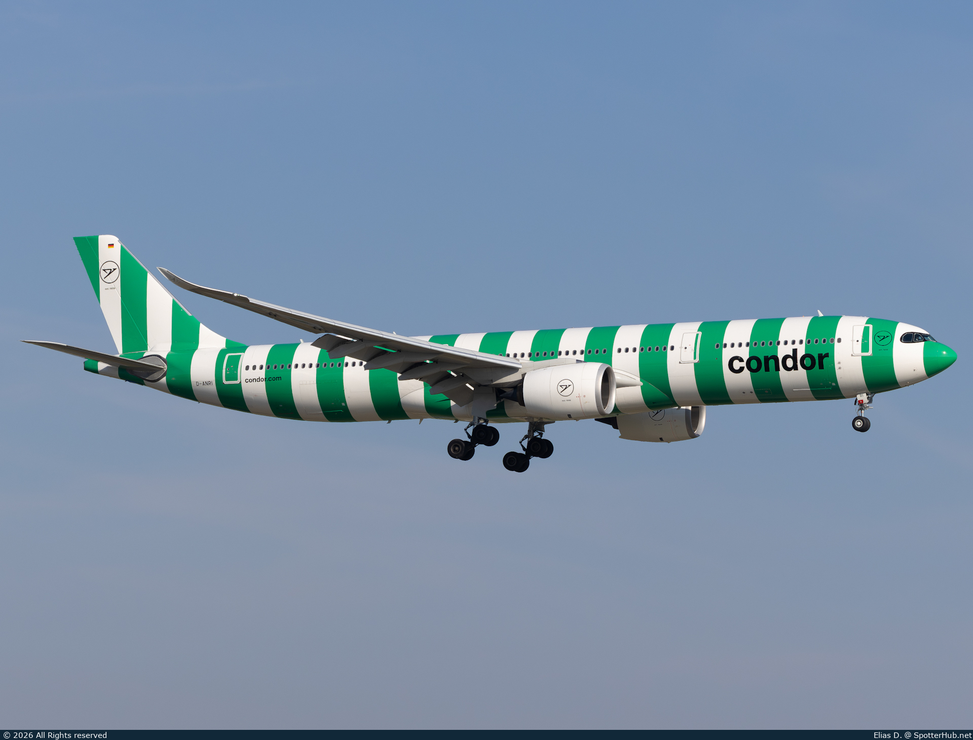 Photo of D-ANRI - Airbus A330-941 operated by Condor