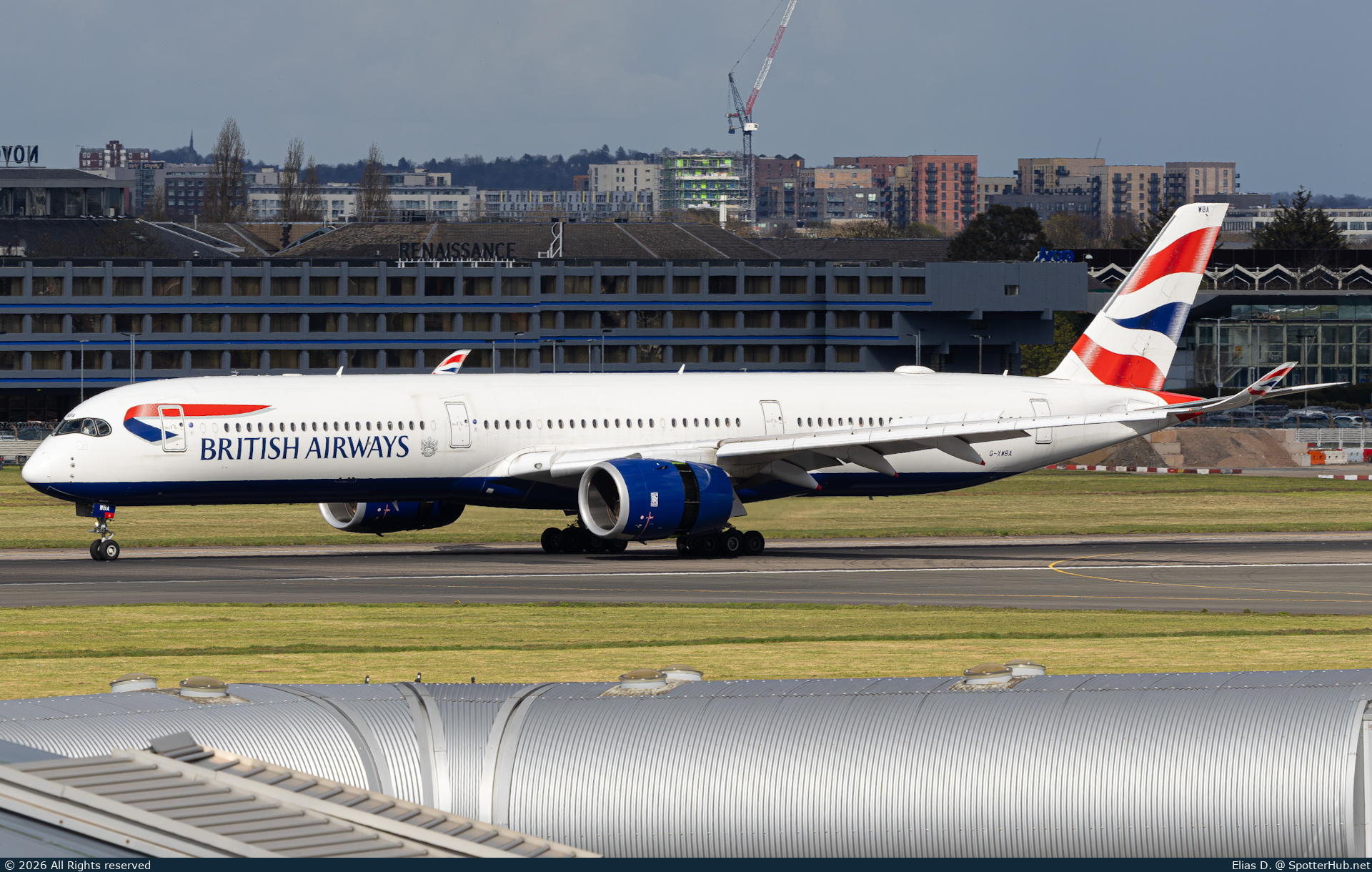 Photo of G-XWBA - Airbus A350-1041 operated by British Airways