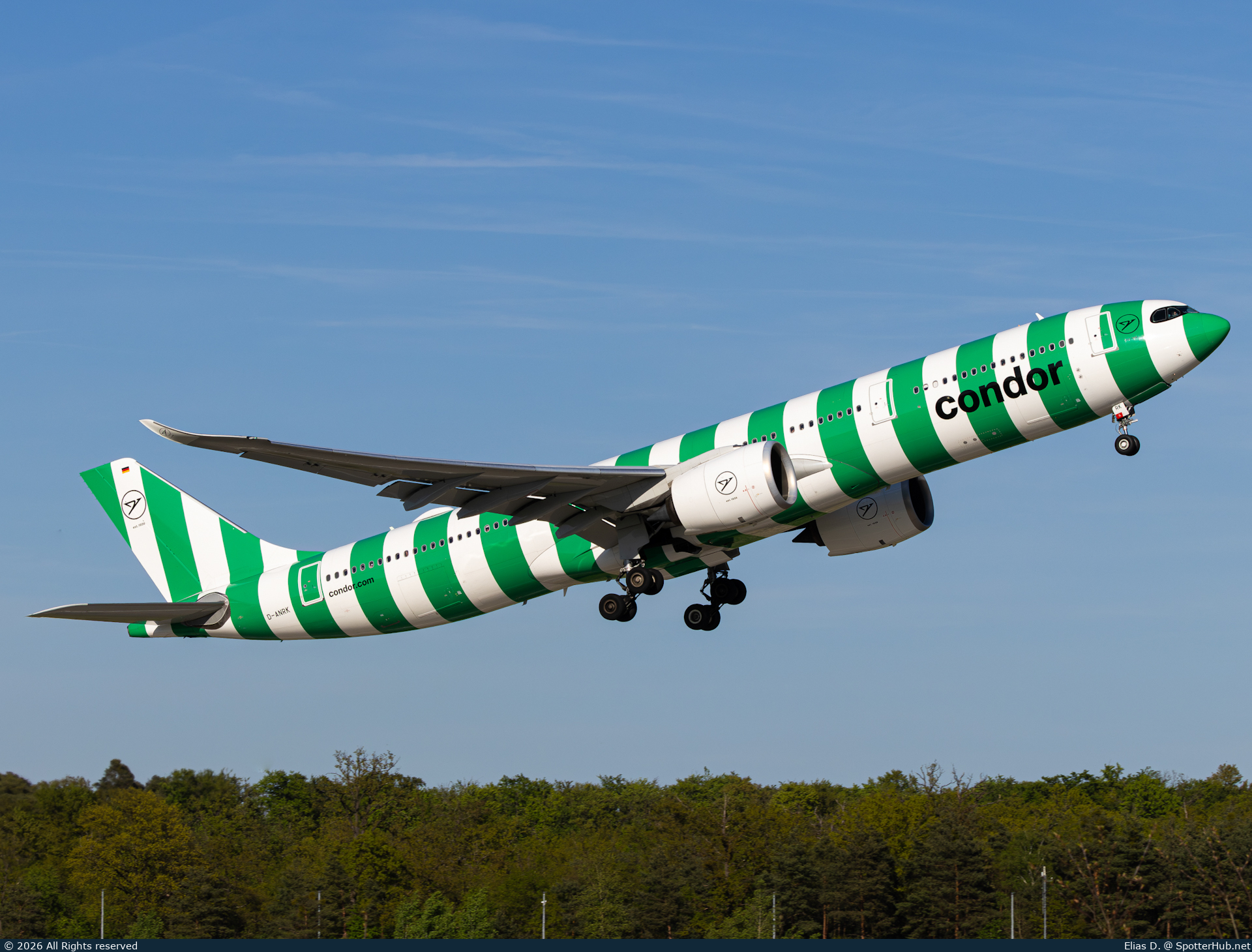 Photo of D-ANRK - Airbus A330-941 operated by Condor