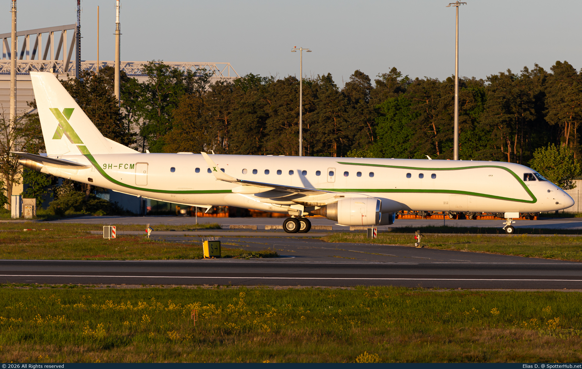 Photo of 9H-FCM - Embraer Lineage 1000 operated by AirX Charter