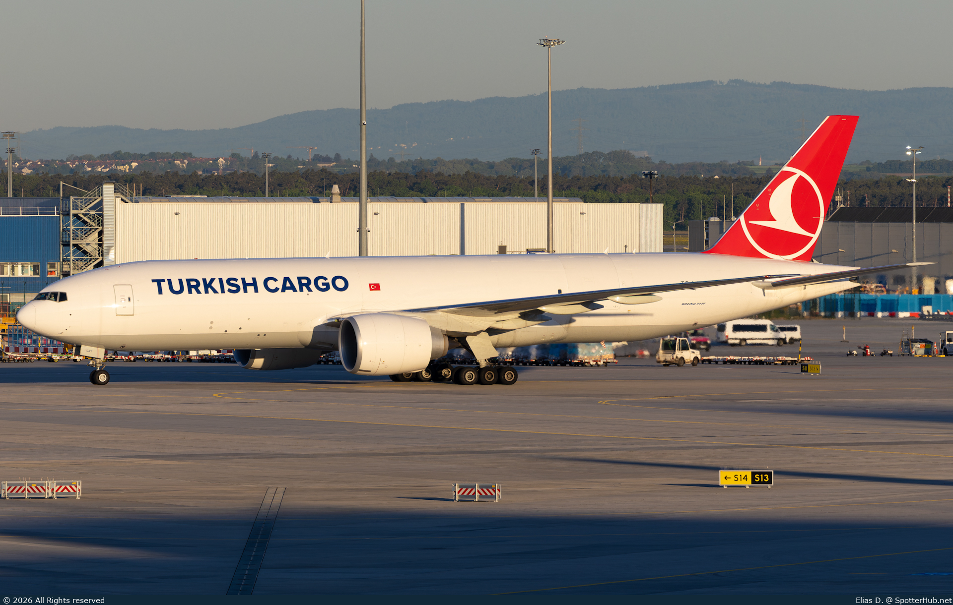Photo of TC-LJY - Boeing 777-F operated by Turkish Airlines Cargo
