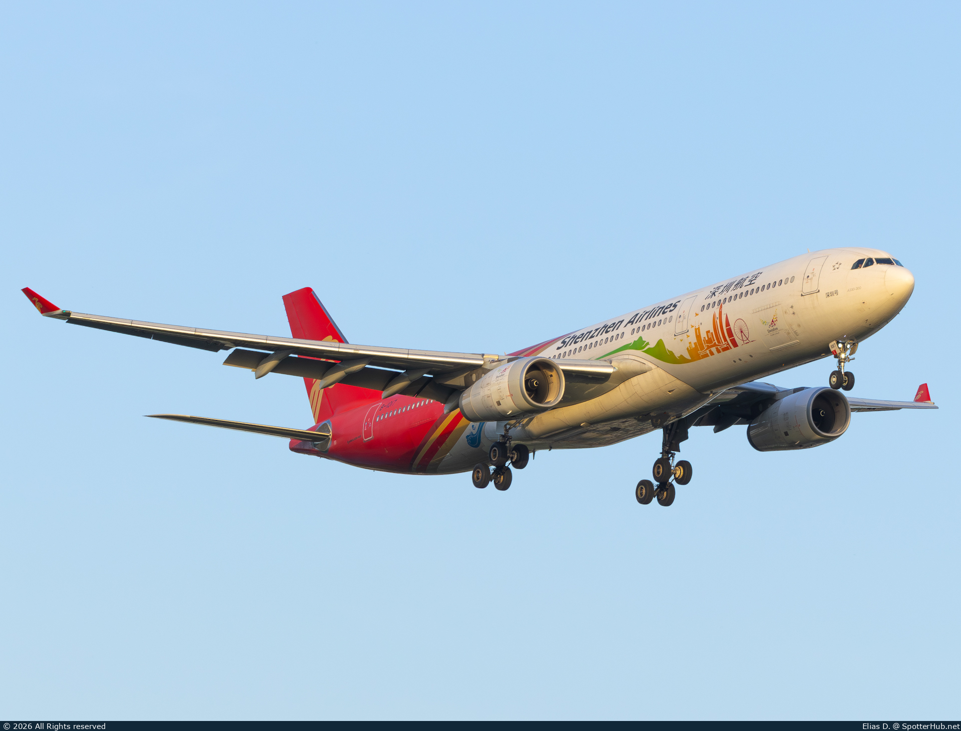 Photo of B-1017 - Airbus A330-343 operated by Shenzhen Airlines