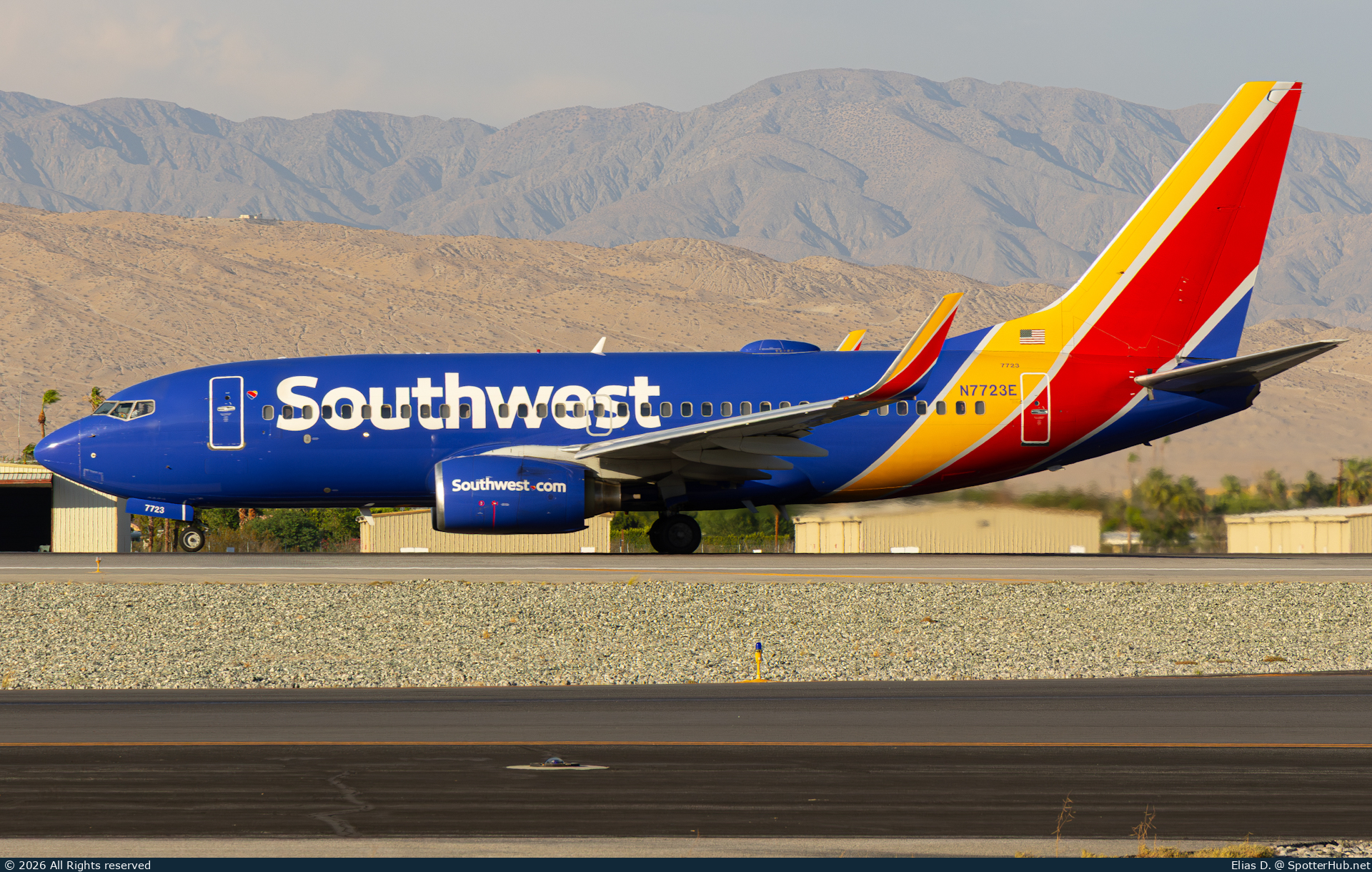 Photo of N7723E - Boeing 737-76N operated by Southwest Airlines